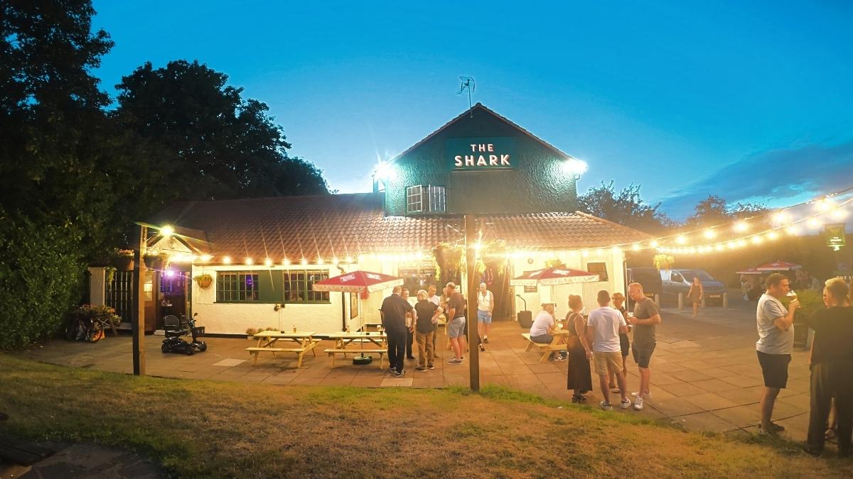 The Shark at night